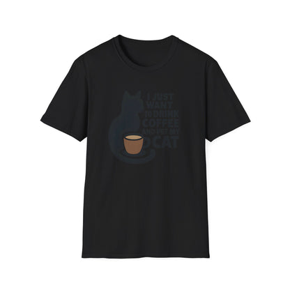Cat and Coffee T-Shirt