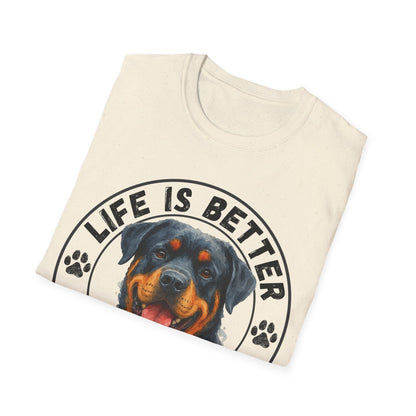 Life Is Better With A Rottie Unisex T-Shirt