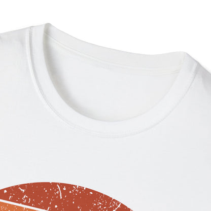 Retro Sunset Bulldog Unisex T-Shirt