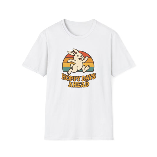 Happy Bunny Running T-Shirt