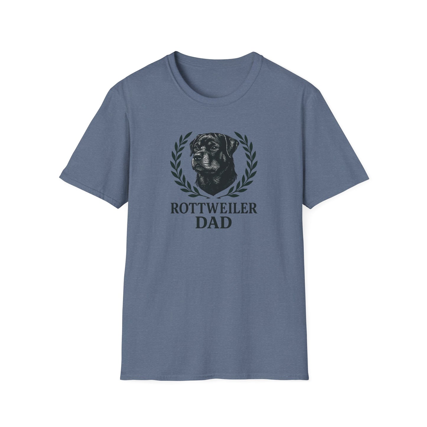 Rottweiler Dad Logo T-Shirt