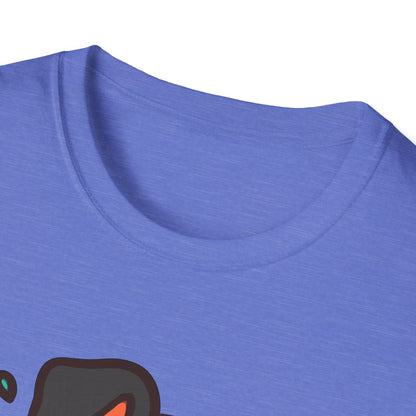 Australian Shepherd Surfer Unisex T-Shirt — Cute Lighthearted Dog Beach Tee