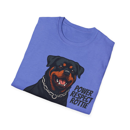 Power Respect Rottweiler Unisex T-Shirt