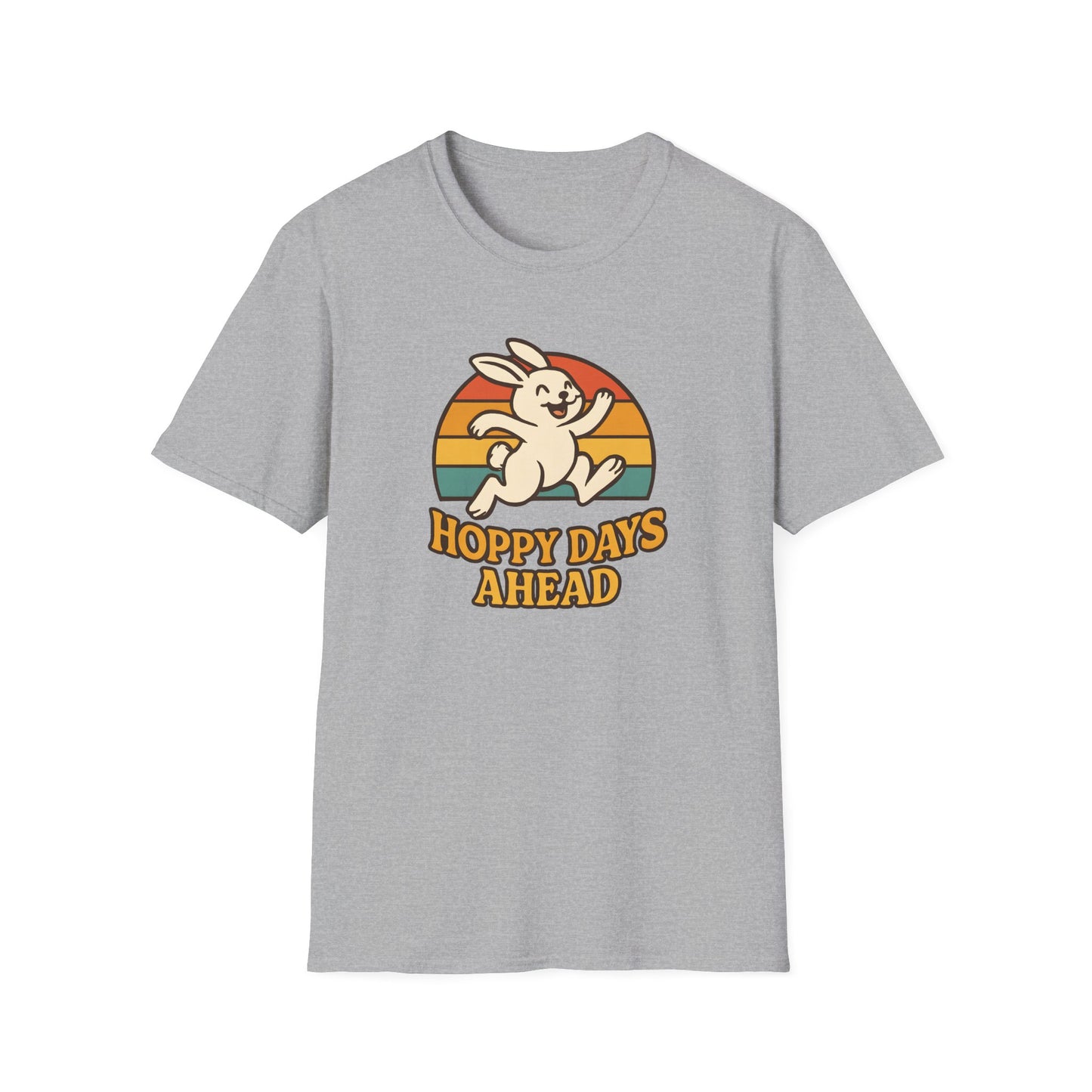 Happy Bunny Running T-Shirt