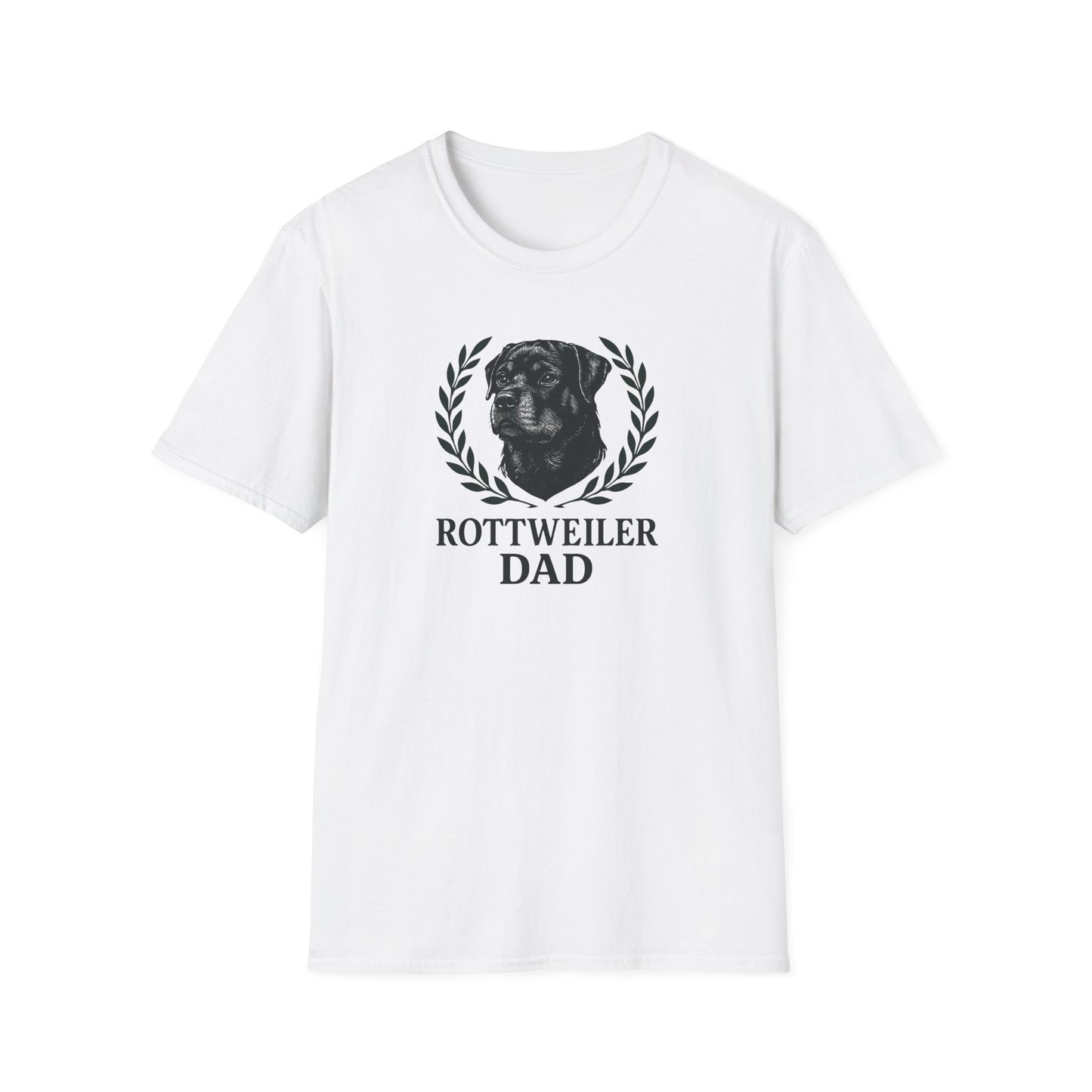 Rottweiler Dad Logo T-Shirt