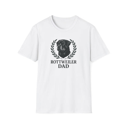 Rottweiler Dad Logo T-Shirt