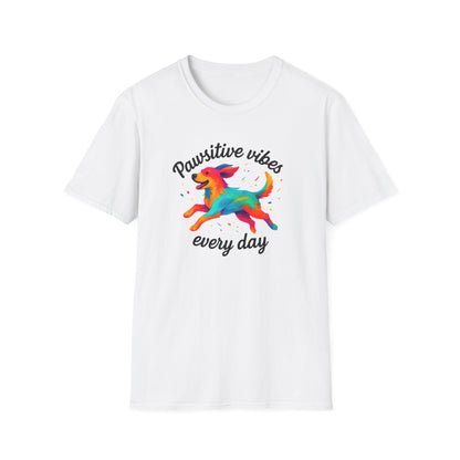 Colorful Running Dog T-Shirt