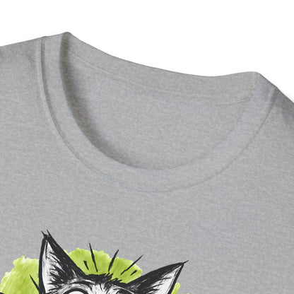 Shocked Kitten Expression T-Shirt
