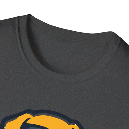 Labrador Retriever With Heartbeat And Cool Sunglasses Dog Unisex T-Shirt