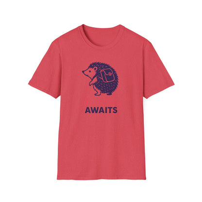 Adventure Awaits Hedgehog T-Shirt