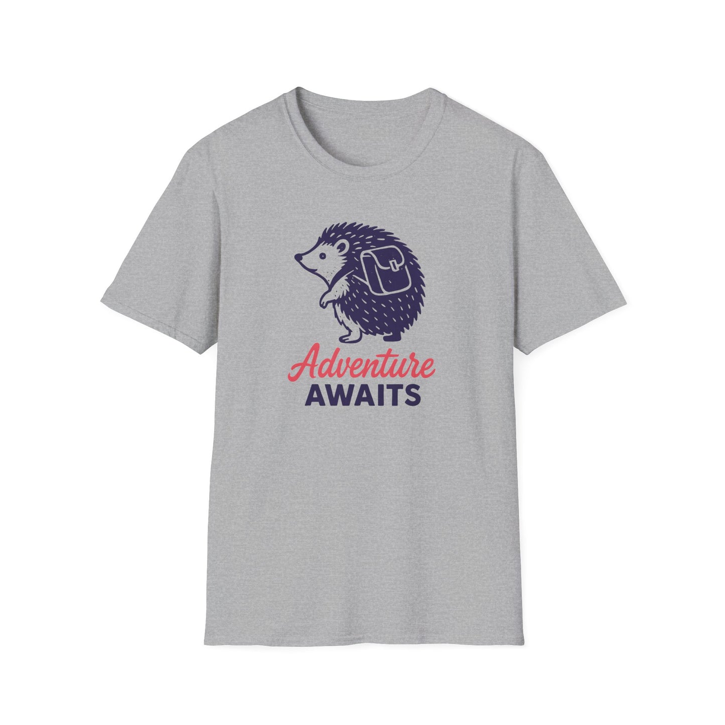 Adventure Awaits Hedgehog T-Shirt