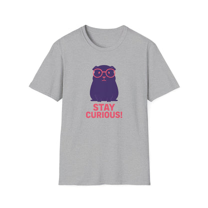 Stay Curious Purple Creature T-Shirt