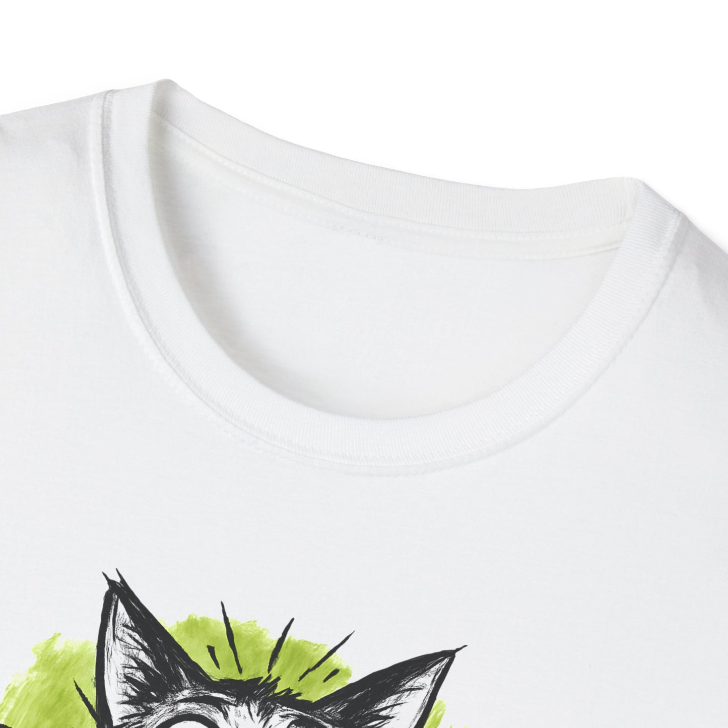 Shocked Kitten Expression T-Shirt