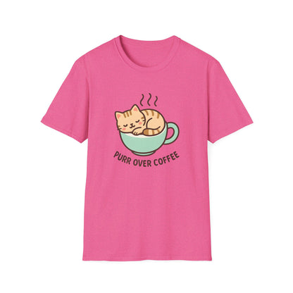 Cat in Coffee Cup T-Shirt