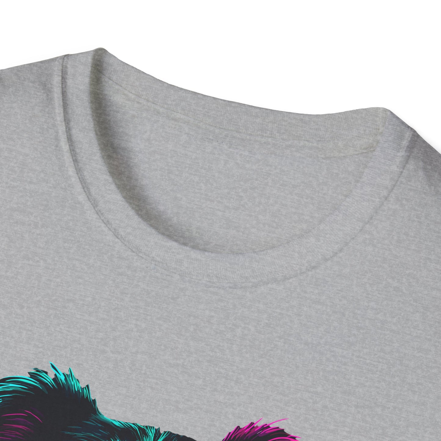 Aussie Dad Shepherd Vibrant Colors Unisex T-Shirt