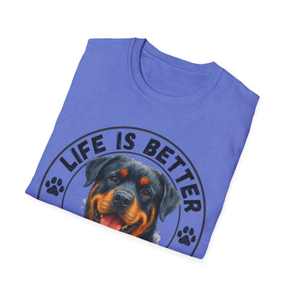Life Is Better With A Rottie Unisex T-Shirt