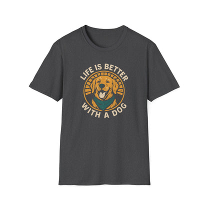 Golden Retriever Logo T-Shirt
