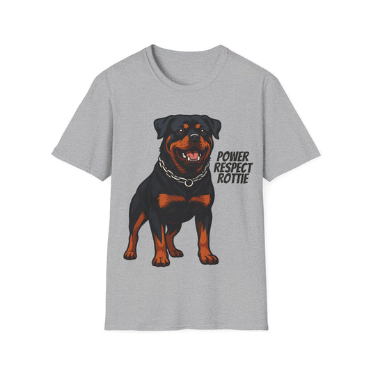 Power Respect Rottweiler Unisex T-Shirt