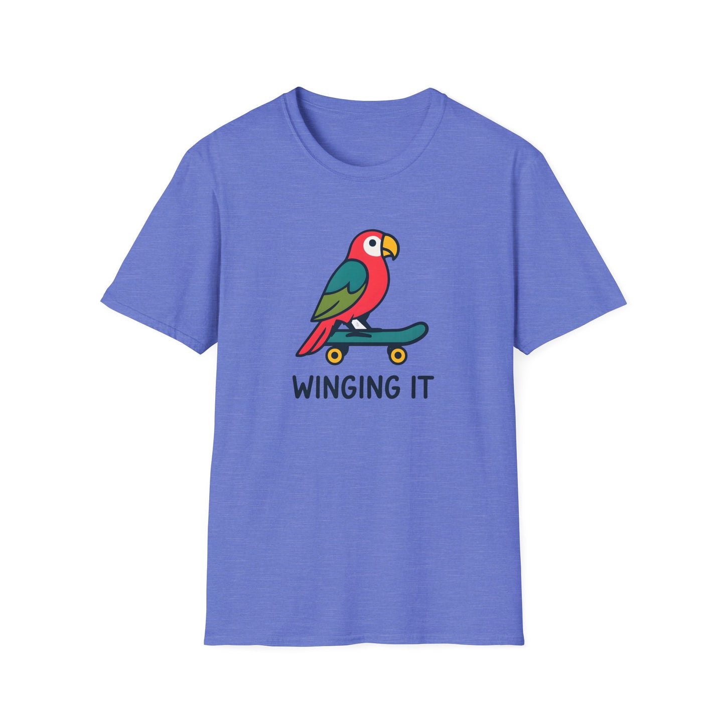 Parrot on skateboard T-Shirt