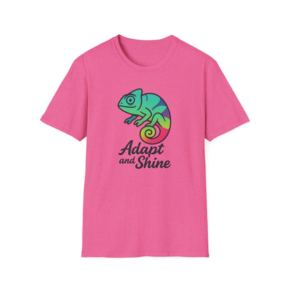 Rainbow Chameleon Logo T-Shirt