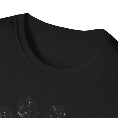 Dark speckled paw print T-Shirt