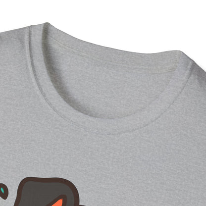 Australian Shepherd Surfer Unisex T-Shirt — Cute Lighthearted Dog Beach Tee