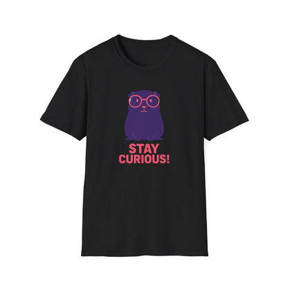 Stay Curious Purple Creature T-Shirt