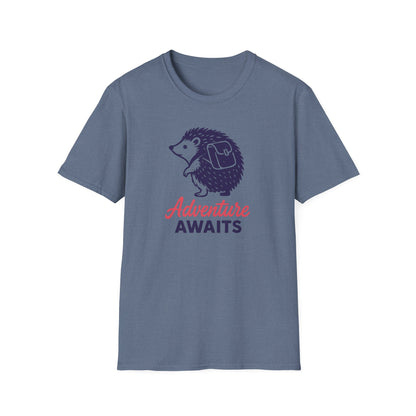 Adventure Awaits Hedgehog T-Shirt