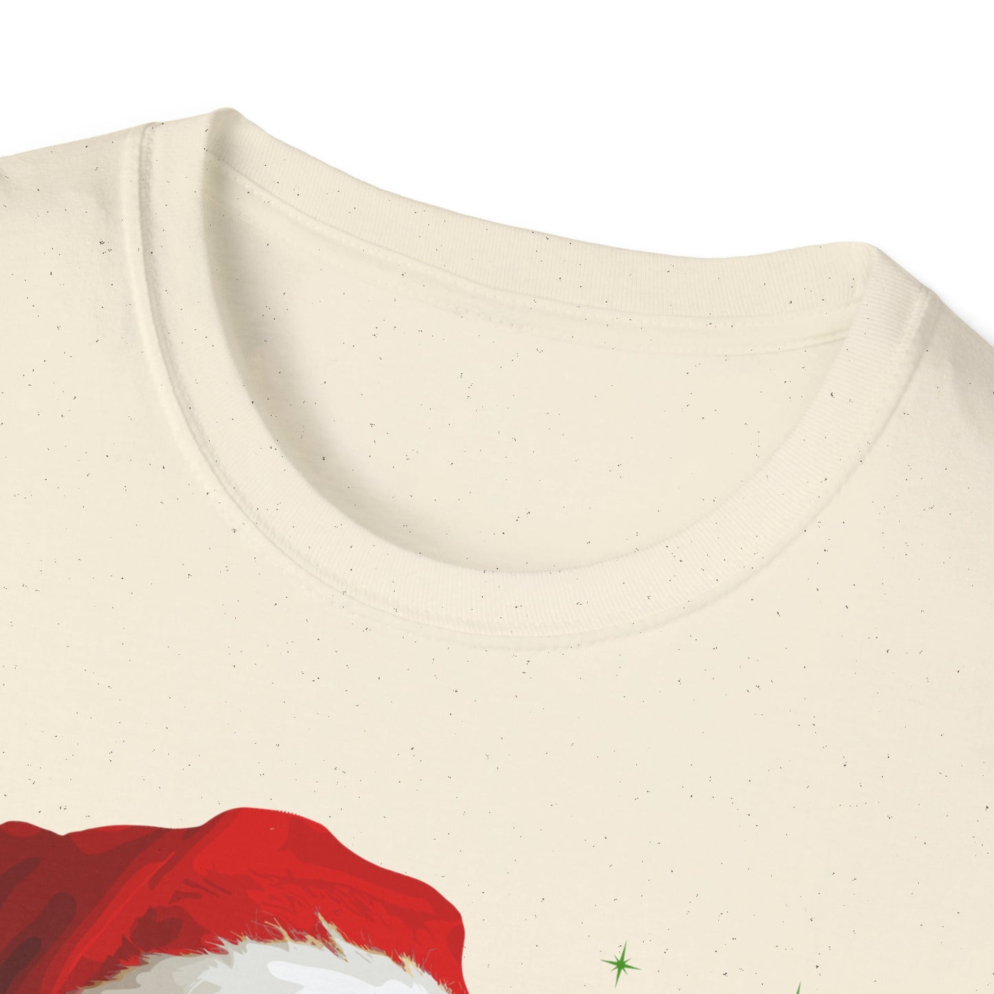 Christmas Labrador Retriever in Santa Hat Unisex T-Shirt