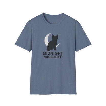Moonlit Cat Silhouette T-Shirt