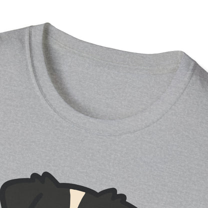 Aussie Mom Cartoon Australian Shepherd Design Unisex T-Shirt