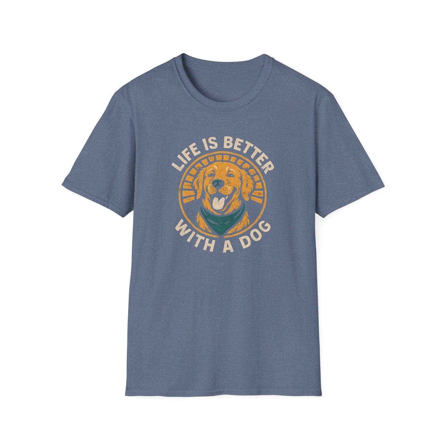 Golden Retriever Logo T-Shirt