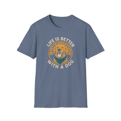 Golden Retriever Logo T-Shirt