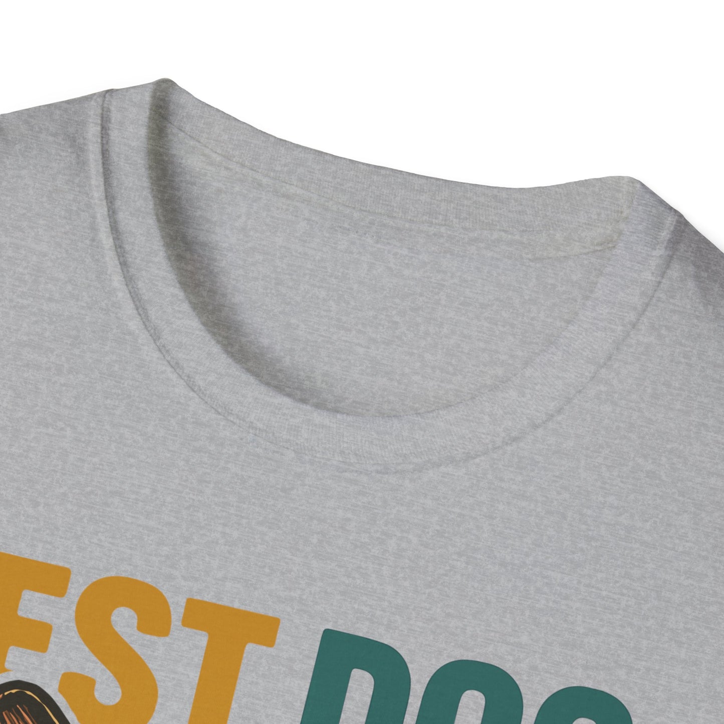 Best Dog Mom Ever French Bulldog With Retro Colors Unisex T-Shirt