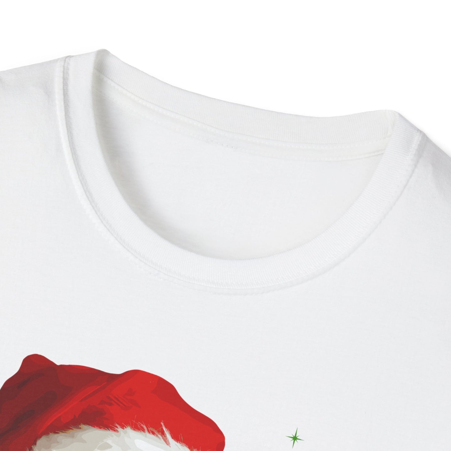 Christmas Dachshund in Santa Hat Unisex T-Shirt