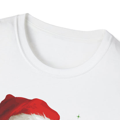 Christmas Dachshund in Santa Hat Unisex T-Shirt