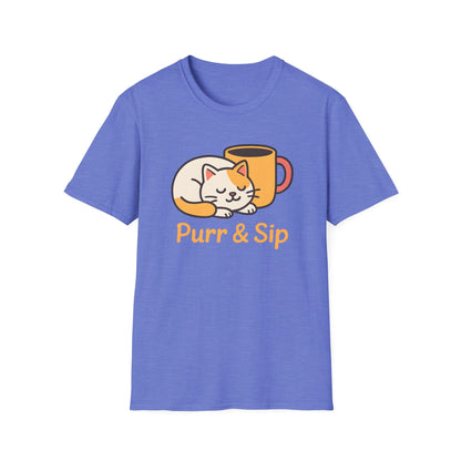 Purr and Sip Logo T-Shirt
