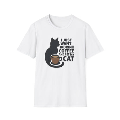 Cat and Coffee T-Shirt