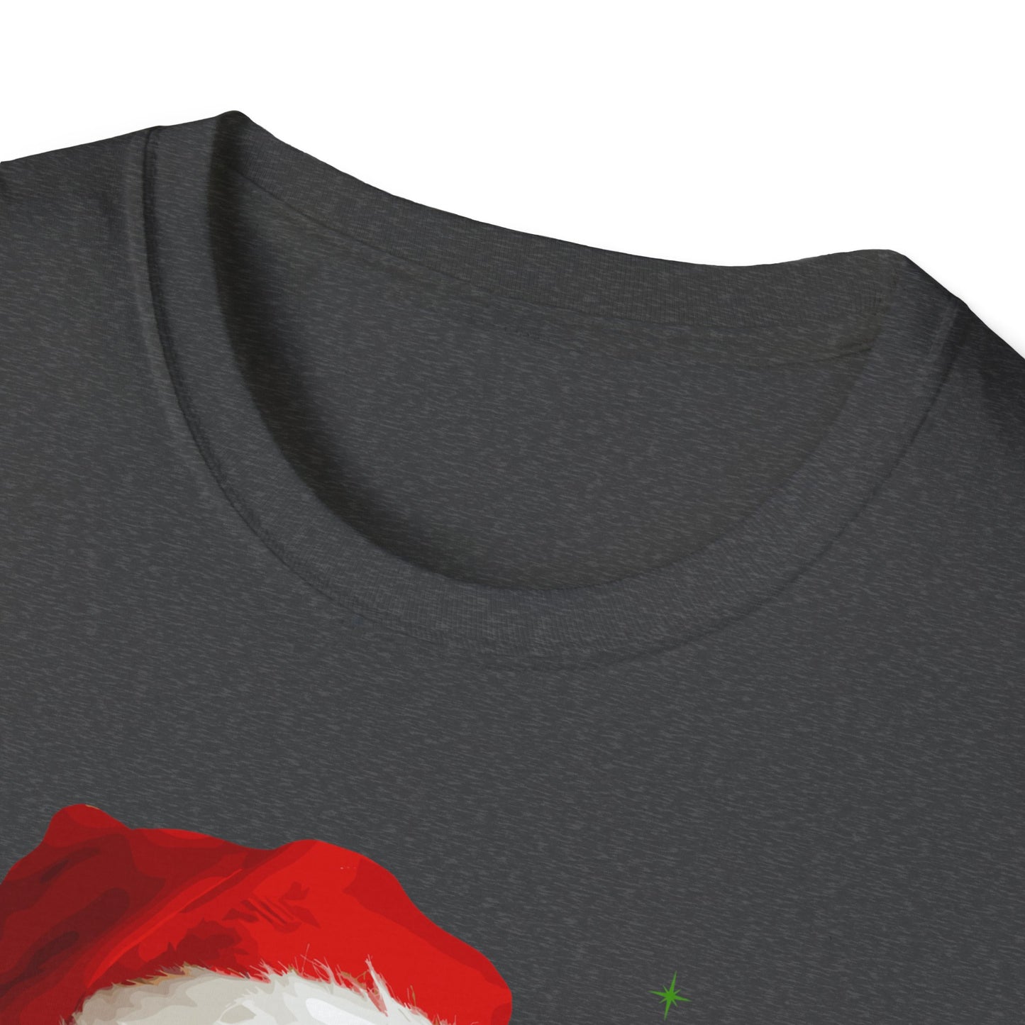 Christmas Dachshund in Santa Hat Unisex T-Shirt