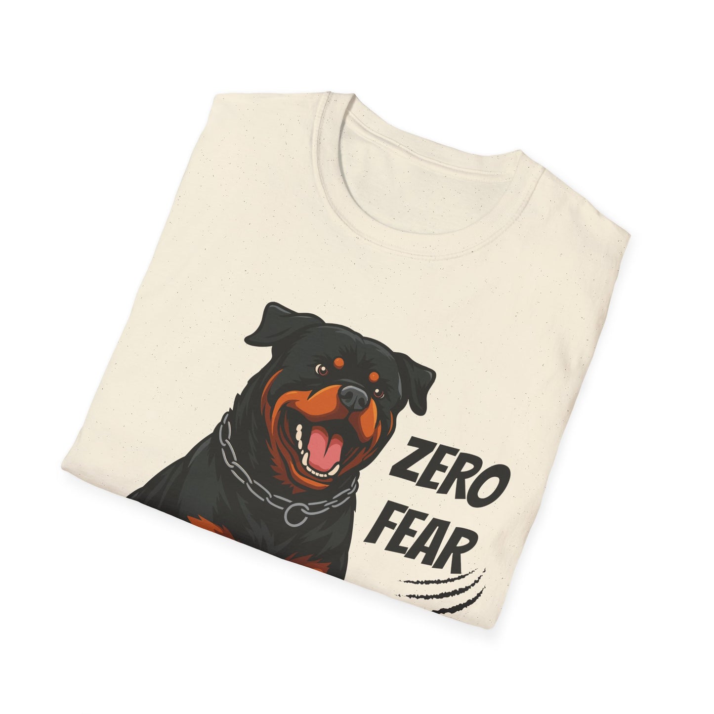 Zero Fear Rottweiler Unisex T-Shirt