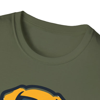 Labrador Retriever With Heartbeat And Cool Sunglasses Dog Unisex T-Shirt