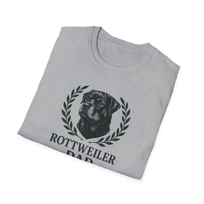 Rottweiler Dad Logo T-Shirt