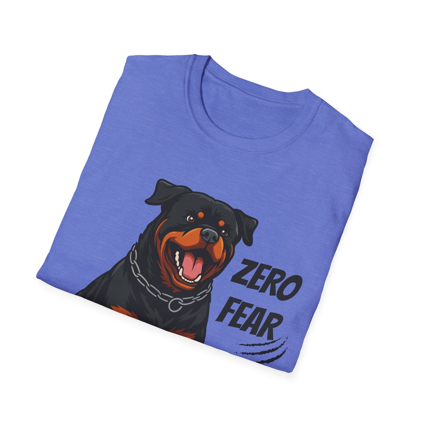 Zero Fear Rottweiler Unisex T-Shirt