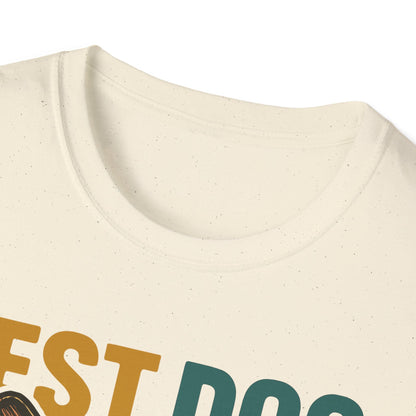 Best Dog Mom Ever French Bulldog With Retro Colors Unisex T-Shirt