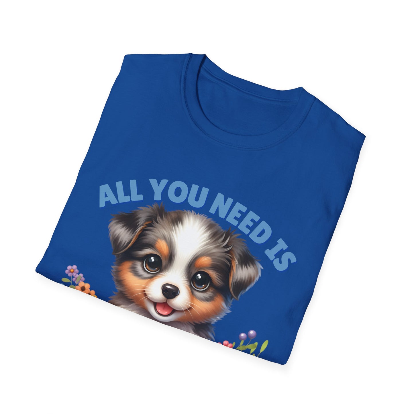All You Need Is Love — Cute Rottweiler Puppy Unisex T-Shirt