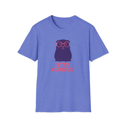 Stay Curious Purple Creature T-Shirt