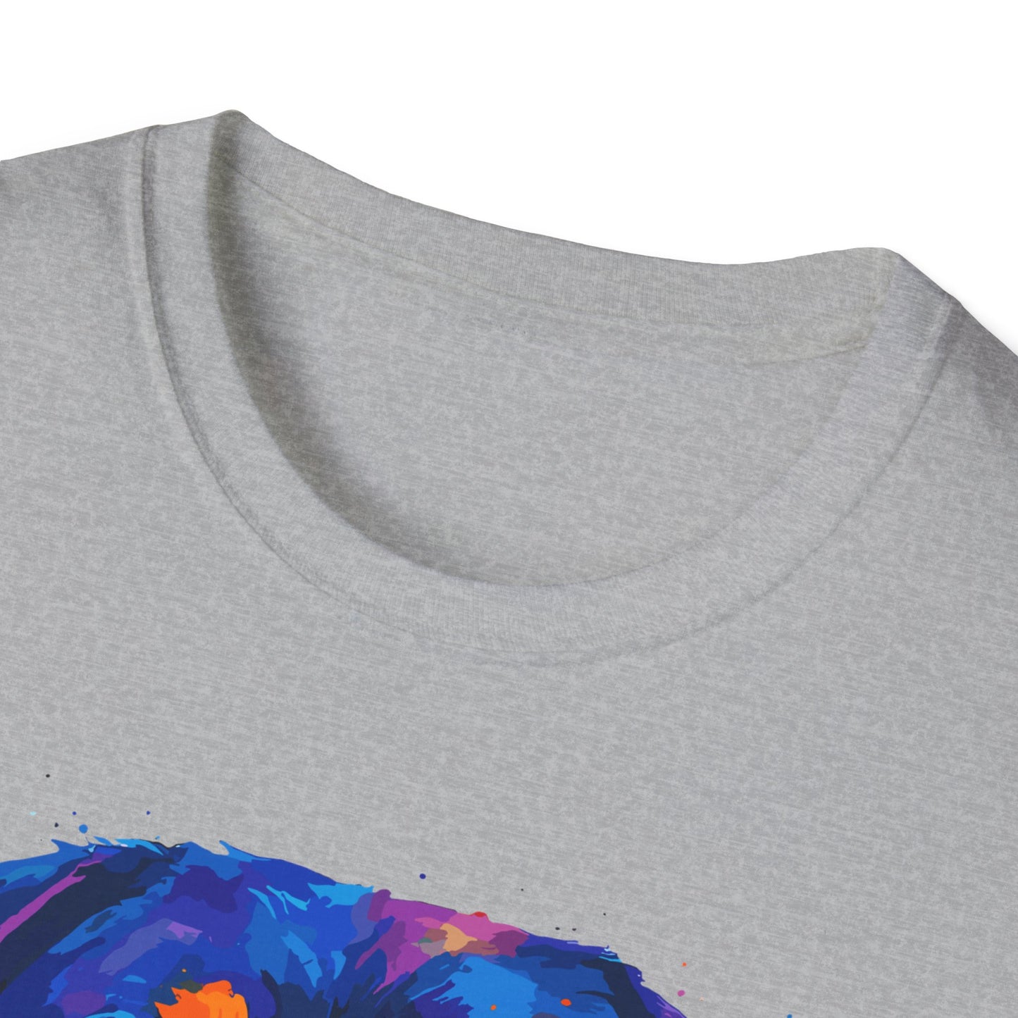 Rottie Mom In Vibrant Colors Unisex T-Shirt