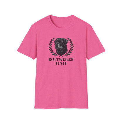 Rottweiler Dad Logo T-Shirt