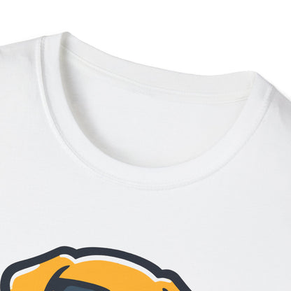 Labrador Retriever With Heartbeat And Cool Sunglasses Dog Unisex T-Shirt