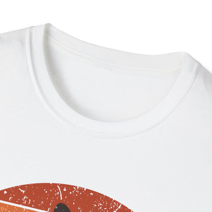 Retro Sunset Frenchie Unisex T-Shirt